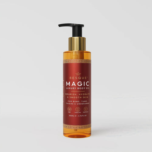 Besque Original Magic Body Oil - Hydrating Body Oils for Women - 200ml