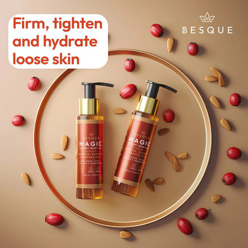 Besque Original Magic Body Oil - Hydrating Body Oils for Women - 200ml