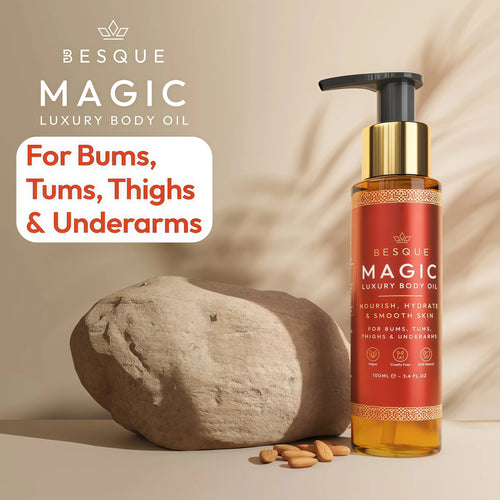 Besque Original Magic Body Oil - Hydrating Body Oils for Women - 200ml